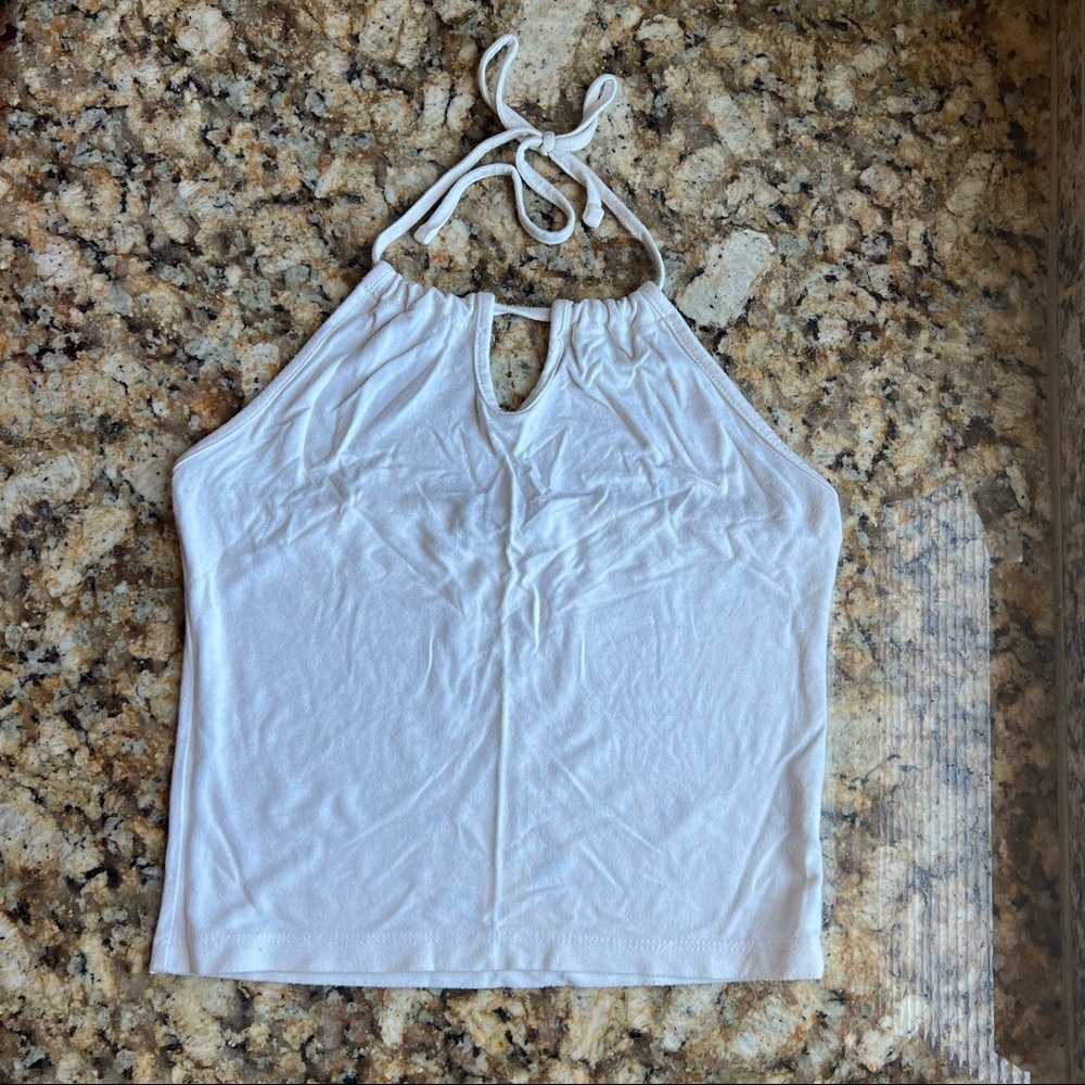 ✨Brandy Melville Cropped Halter Top✨